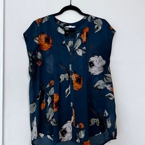 Lightweight Floral Blouse